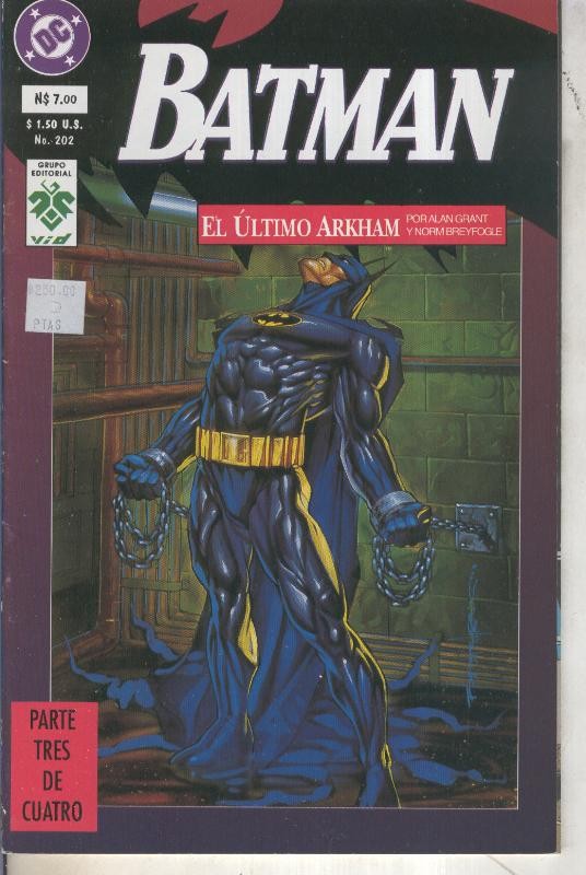 Batman numero 202: El ultimo Arkham