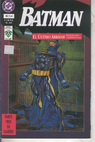 Batman numero 202: El ultimo Arkham