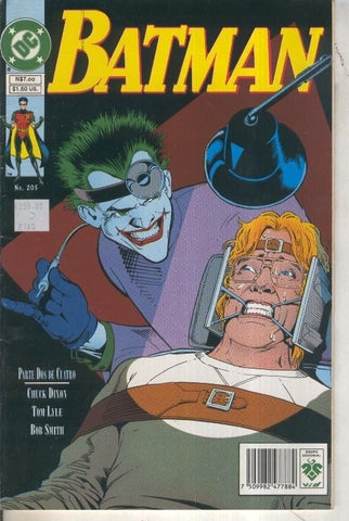 Batman numero 205: parte dos de cuatro