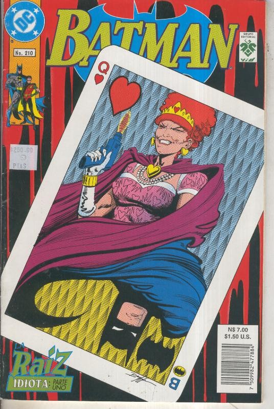 Batman numero 210: La raiz idiota