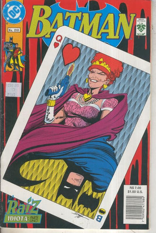Batman numero 210: La raiz idiota