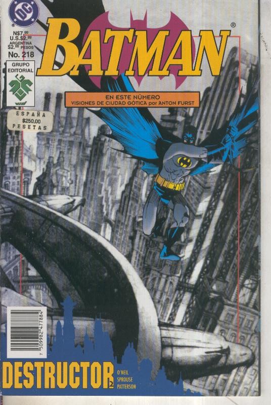 Batman numero 218: Destructor 