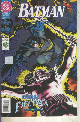 Batman numero 235: Ciudad electrica