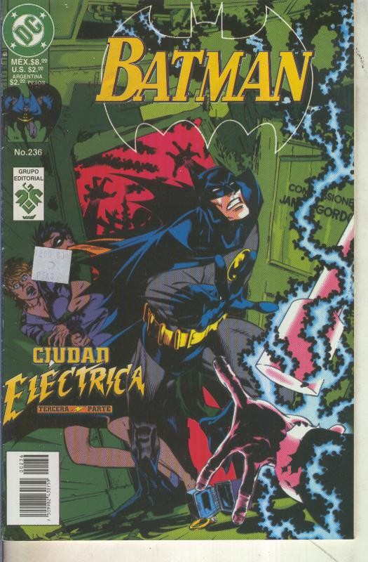 Batman numero 236: Ciudad electrica
