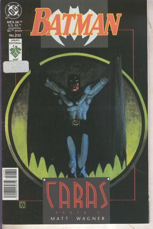 Batman numero 232: Caras