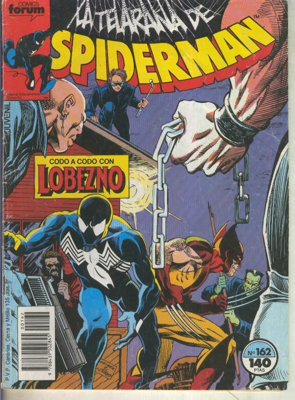 Spiderman volumen 1 numero 162 (procede de retapado)