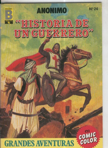 Grandes Aventuras numero 24: anonimo: Historia de un guerrero