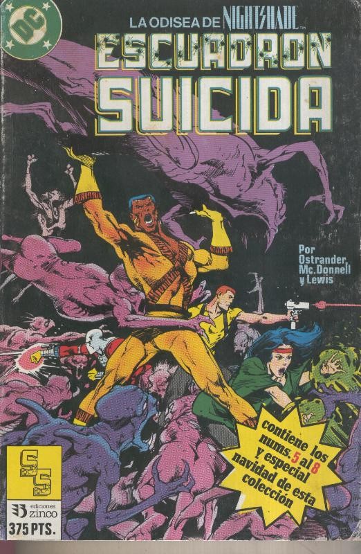 Escuadron Suicida retapado 5 al 8 + especial navidad