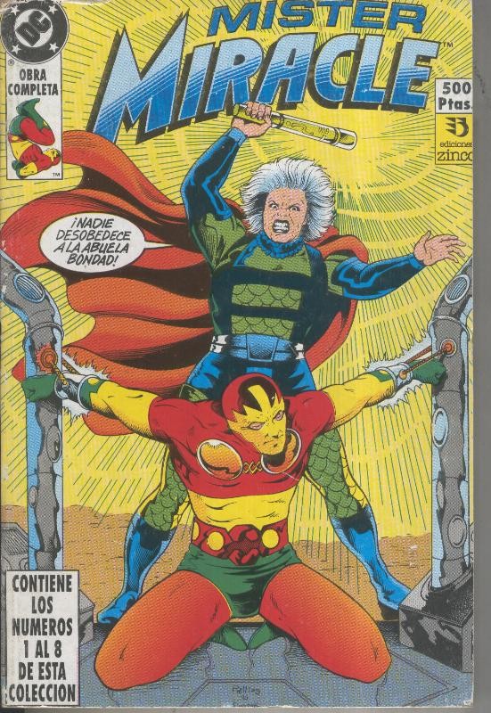Mister Miracle coleccion de 8 numeros en un retapado