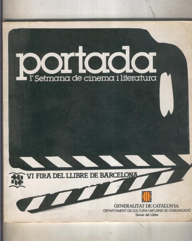 Portada: 1 setmana de cinema i literatura