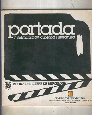 Portada: 1 setmana de cinema i literatura