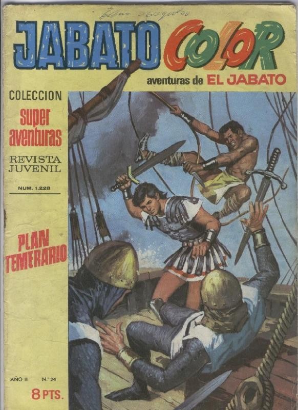 Jabato color primera epoca numero 024: Plan temerario