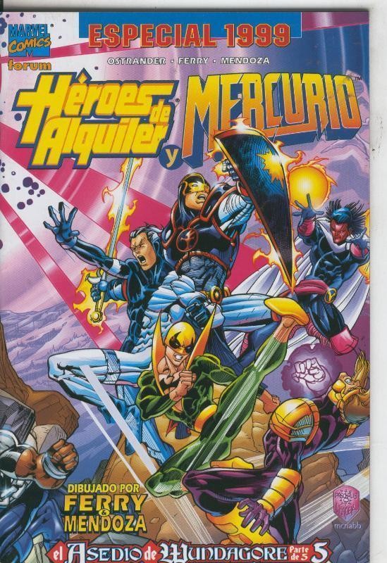 Heroes de Alquiler y Mercurio especial 1999