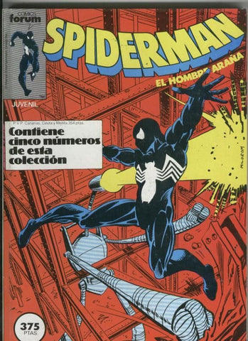 Spiderman volumen 1 retapado 151 al 155