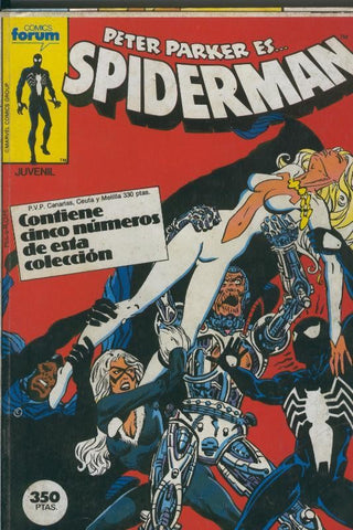 Spiderman volumen 1 retapado 122 al 125