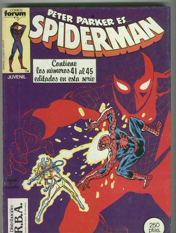 Spiderman volumen 1 retapado 041 al 045