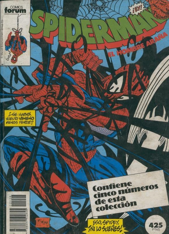 Spiderman volumen 1 retapado 216 al 220