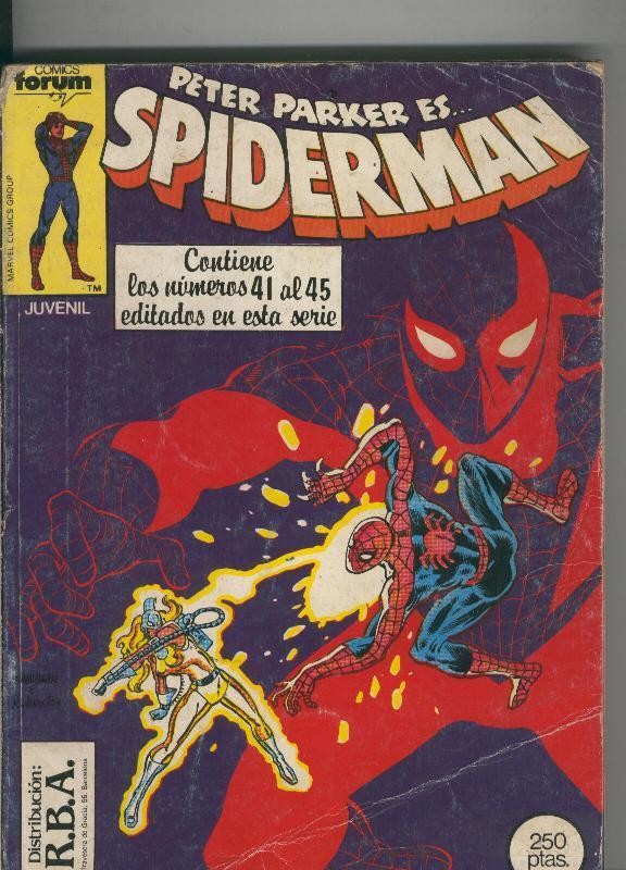Spiderman volumen 1 retapado 041 al 045