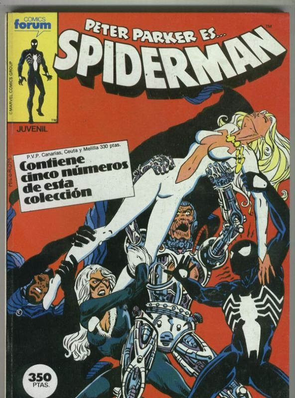 Spiderman volumen 1 retapado 122 al 125