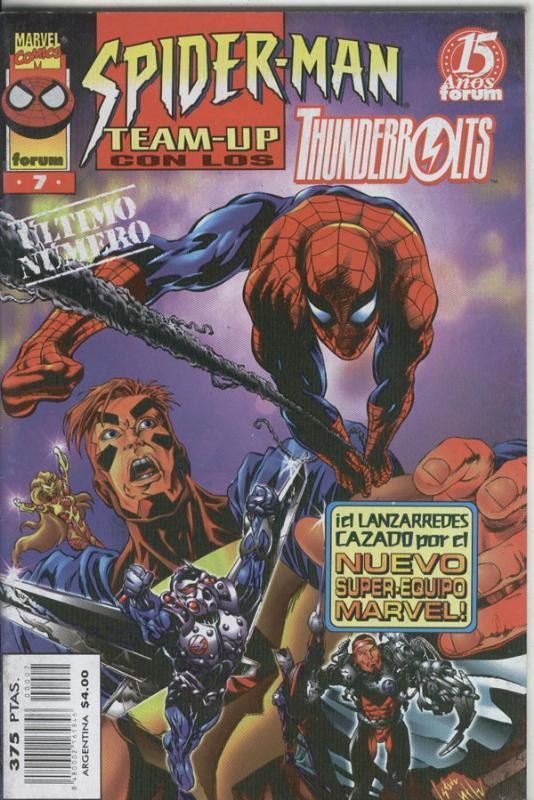 Spiderman Team Up numero 7 (ultimo numero)