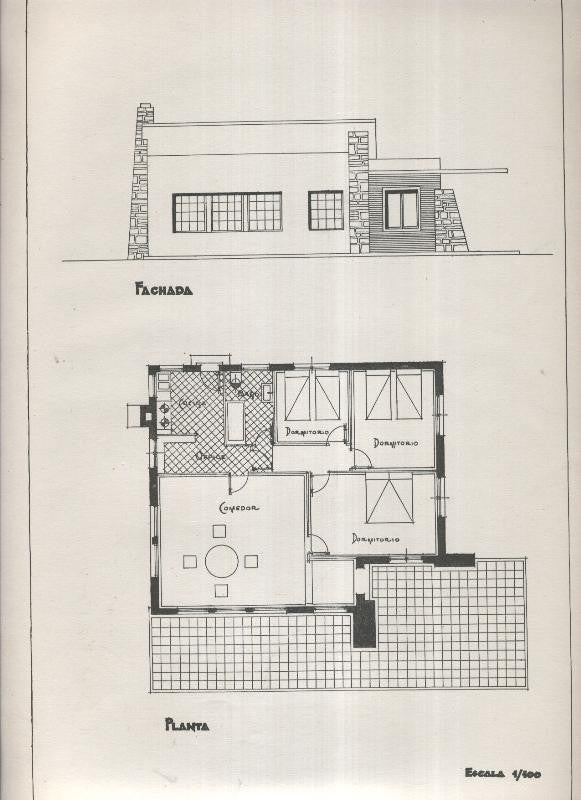 Planos modernos de Villas y Chalets modelo numero 20