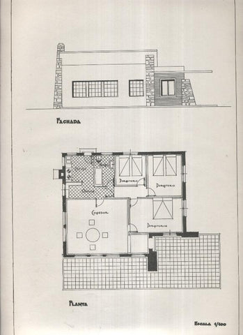 Planos modernos de Villas y Chalets modelo numero 20