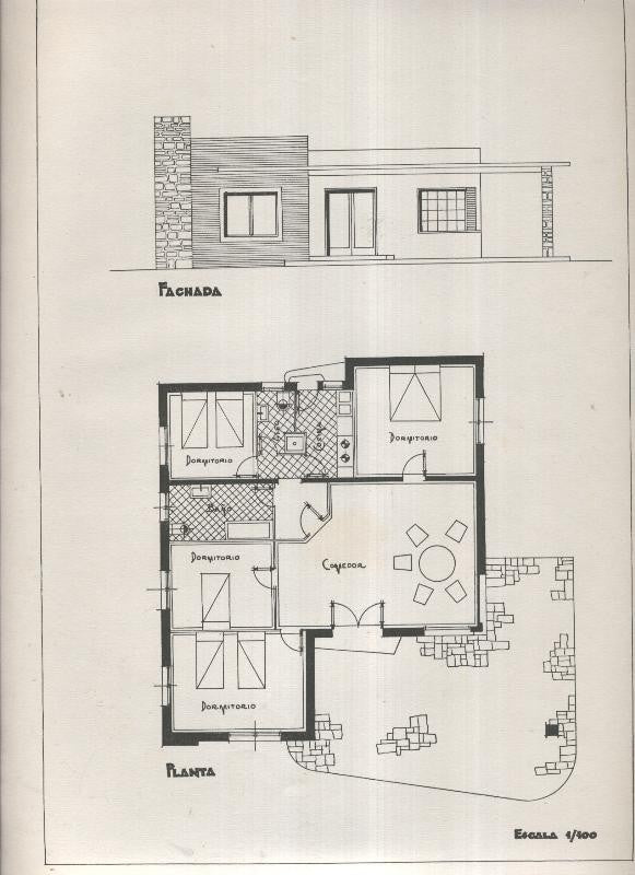 Planos modernos de Villas y Chalets modelo numero 21