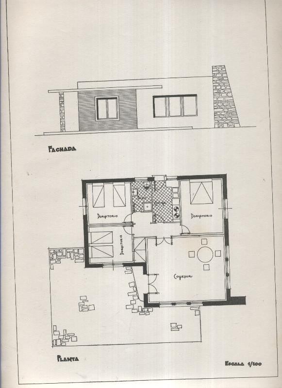 Planos modernos de Villas y Chalets modelo numero 22
