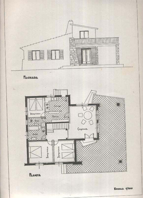 Planos modernos de Villas y Chalets modelo numero 32
