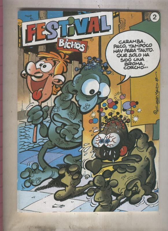 Festival Bichos retapado 2 con los numeros 4 al 6