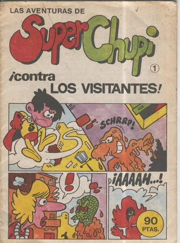 Aventuras de Super Chupi numero 1: Contra los visitantes