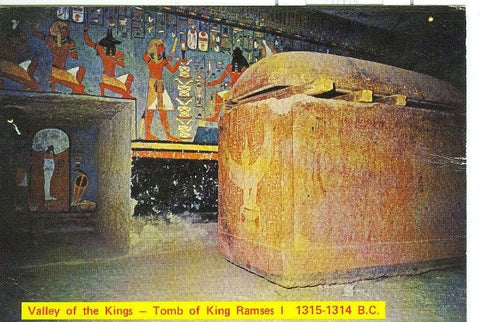 Postal 006087 : Valley of the Kings, Tomb of King Ramses I