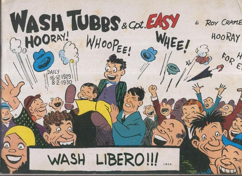 Wash Tubbs & Cpt.Easy numero 25: tiras del 16.12.1929 al 8.2.1930