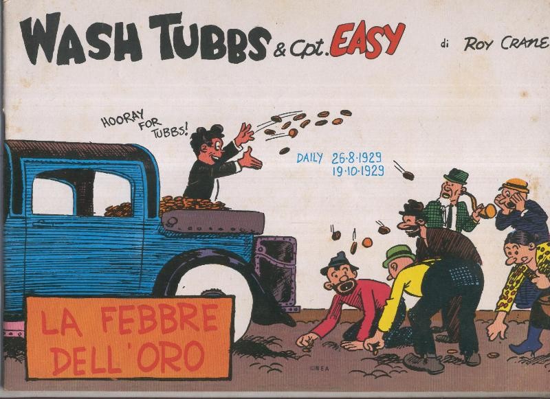 Wash Tubbs & Cpt.Easy numero 23: tiras del 26.8.1929 al 19.10.1929