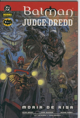 Batman-Judge Dredd-morir de risa numero 1