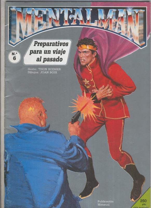 Mentalman numero 06: Preparativos para un viaje al pasado