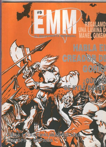 Fanzine: El maquinista mensual numero 09