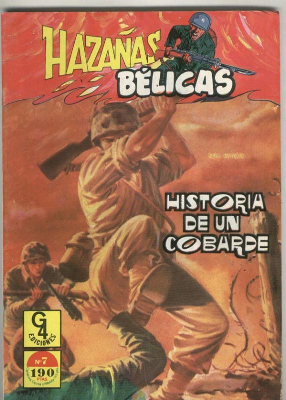 Hazañas Belicas vertical de 150 pts numero 07: Historia de un cobarde