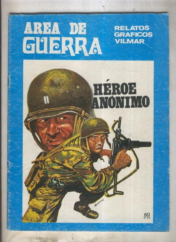 Area de guerra azules numero 08: Heroe anonimo