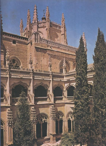 Album Grafico de España lamina 09; Claustro de San Juan de los Reyes, Toledo