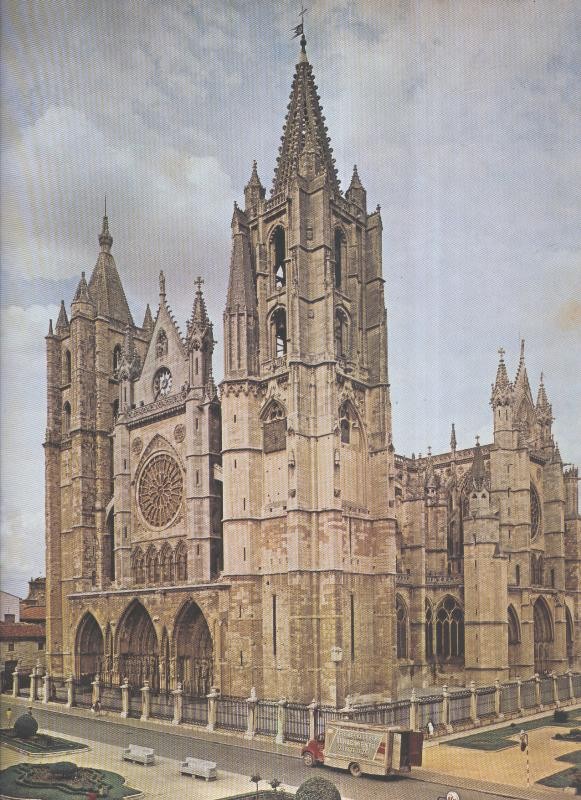 Album Grafico de España lamina 10: Catedral de Leon