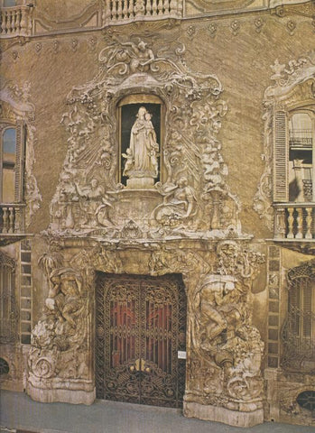 Album Grafico de España lamina 15: Palacio del Marques de Dos Aguas, Valencia