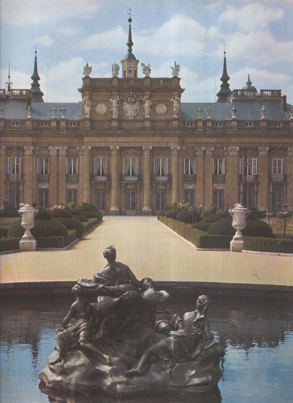 Album Grafico de España lamina 26: Palacio y Jardines de la Granja, Segovia