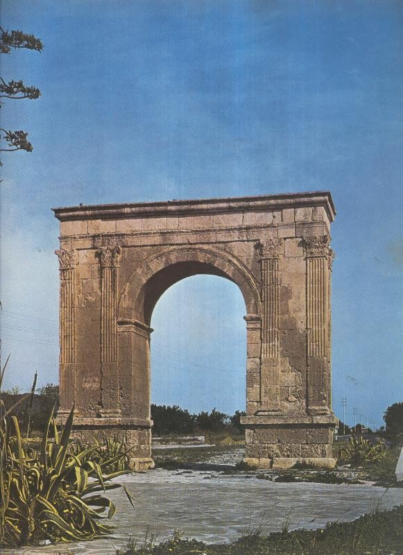 Album Grafico de España lamina 29; El Arco de Bara, Tarragona