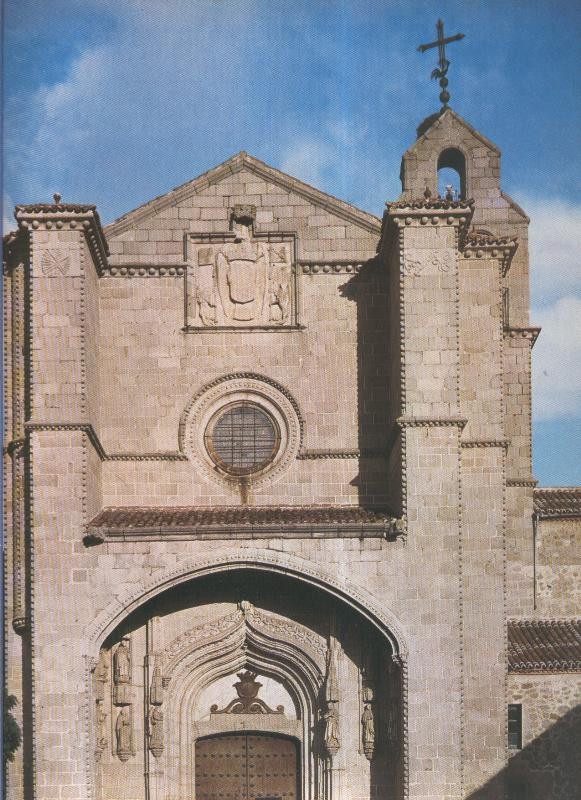 Album Grafico de España lamina 38: Convento de Santo Tomas, Avila