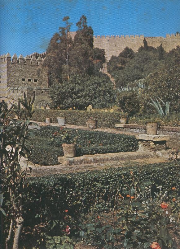 Album Grafico de España lamina 55: Alcazaba de Almeria