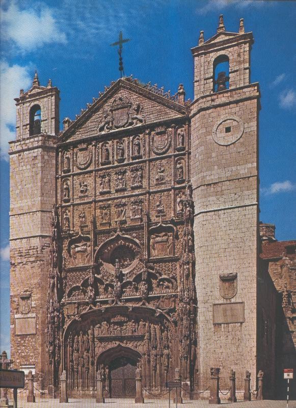 Album Grafico de España lamina 59: Iglesia de San Pablo, Valladolid