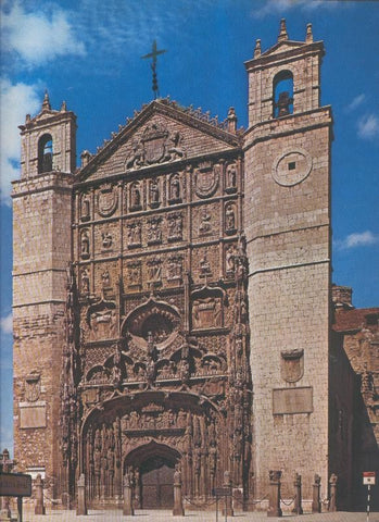 Album Grafico de España lamina 59: Iglesia de San Pablo, Valladolid