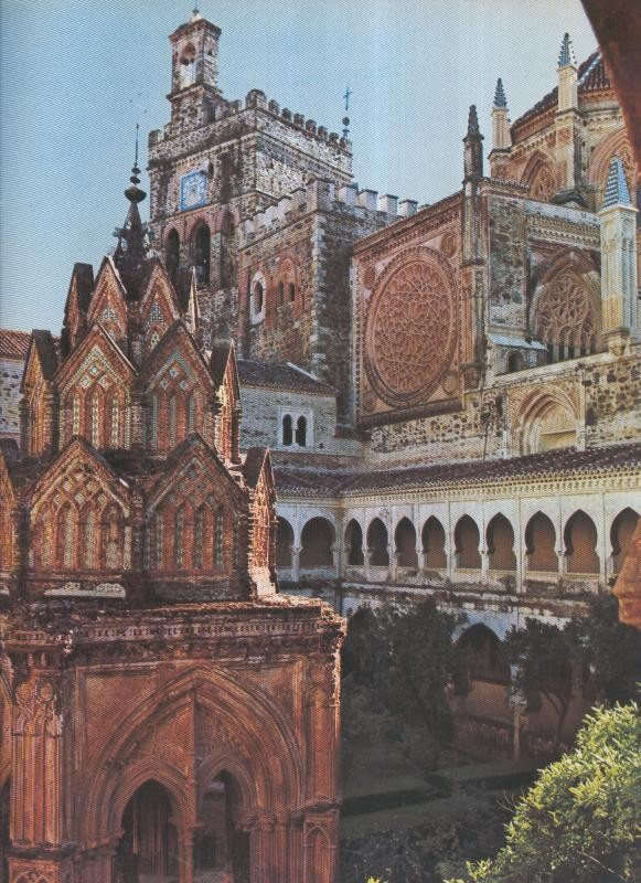 Album Grafico de España lamina 61: Monasterio de Guadalupe, Caceres