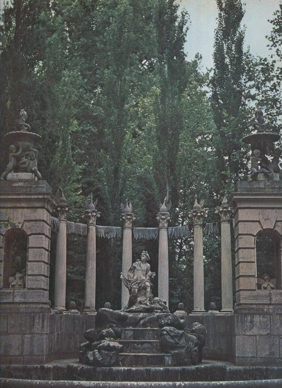 Album Grafico de España lamina 62: Jardines de Aranjuez, Madrid